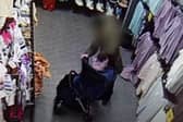  'Brazen' shoplifter hides stolen goods in a pushchair