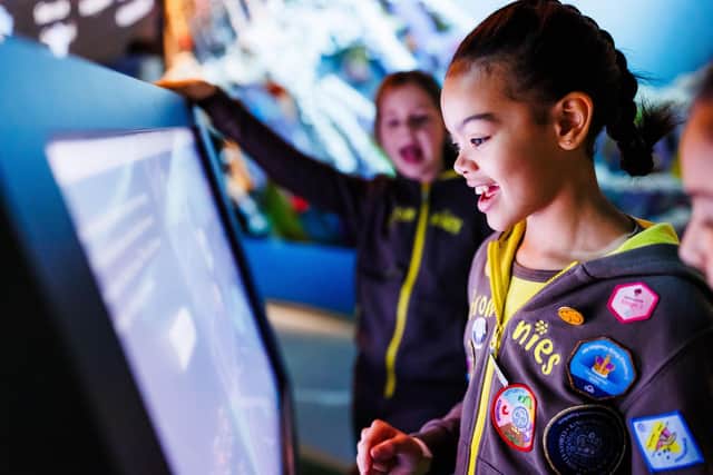 Brownies at the National Space Centre