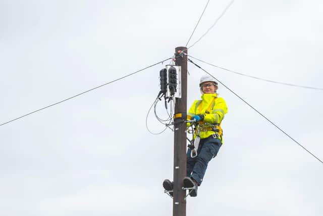 People can use the Openreach website to see when they can upgrade.