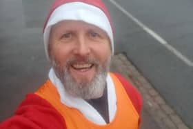 Rob Tiffney, who will be continuing his fundraising challenge throughout the Christmas period.