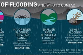 Who to contact in case of flooding