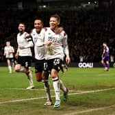 Dwight Gayle has three goals in three games for Derby County (Photo by Naomi Baker/Getty Images).