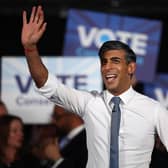 Britain's Prime Minister and leader of the Conservative party Rishi Sunak has visited Erewash. He ended months of speculation and announced the general election date of July 4, 2024 (Image taken at ExCel on May 22, 2024)