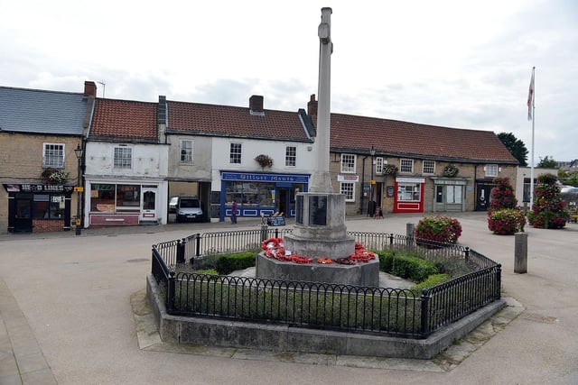 The Old Bolsover Conservation Area in Bolsover town was described as being in very bad condition - with the area deteriorating rather than improving according to Historic England.