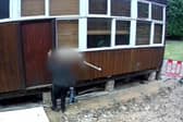 Caught on CCTV: Burglar tells police he's 'looking for building work'