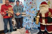 Alan Grimadell and Ali Byerley from the charity pictured at the centre in Skegness