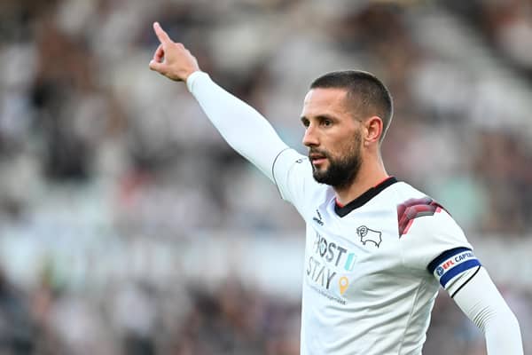 Conor Hourihane began his career with Sunderland as a youngster but is now at Derby County in League One after spells with Plymouth, Barnsley, Aston Villa and Sheffield United.