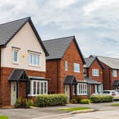 Stock image of houses.