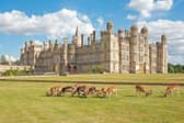 Burghley House is the grand 16th century house that makes its Bridgerton debut in season four