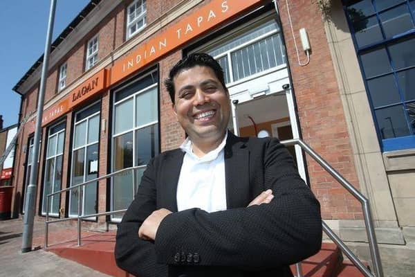 Suraj Pathak runs two branches of Lagan Indian Tapas Bar and Restaurant and is opening a new branch in Derbyshire.