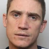 Samuel Clarke, 29, had already been jailed in May last year for hurling a bottle of Prosecco at his abused girlfriend