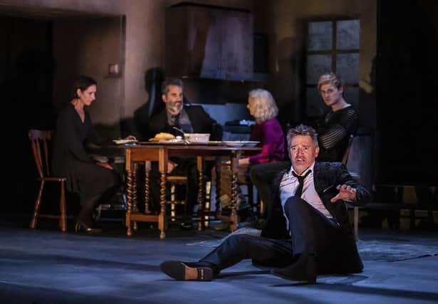 Tom Chambers provides the thrills in the supernatural tale of Murder In The Dark at Derby Theatre Image: Pamela Raith