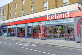 Iceland Store Front - Stock Image