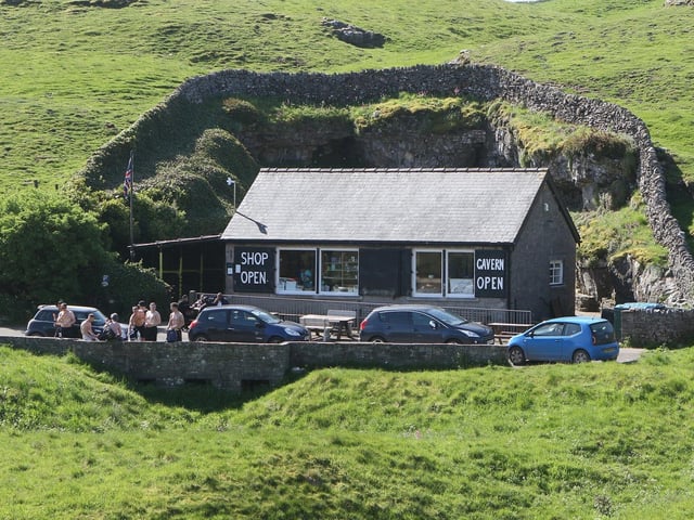 The Blue John Cavern is one of Castleton’s most well-known attractions.