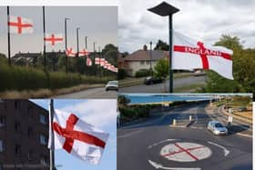 Flags or symbols?