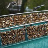 Padlocks attached to Bakewell’s Weir Bridge are set to be removed following Derbyshire County Council’s repair programme announcement (Photo: Christopher Furlong/Getty Images)